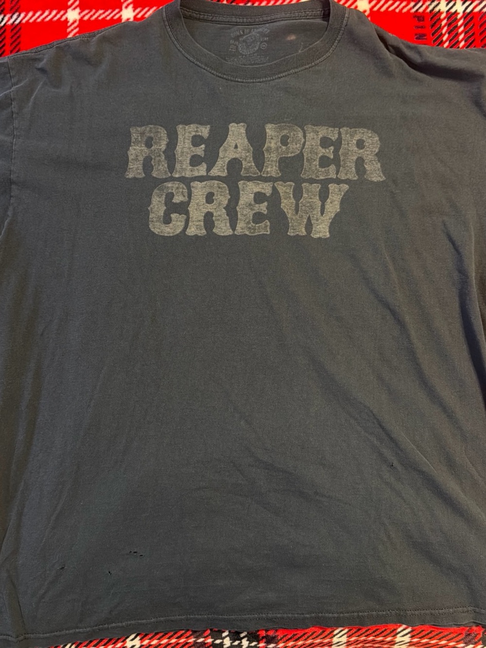 Men’s Black 'Reaper Crew' Graphic Short Sleeve Tee